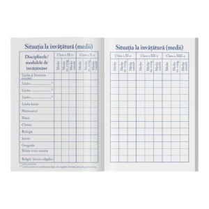 Carnet de elev pentru liceu - Img 2