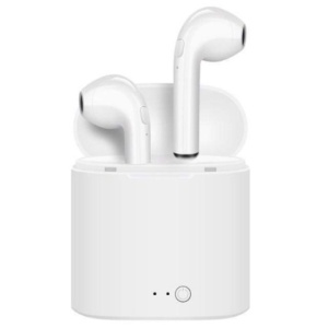 Casti I7 mini, Bluetooth 5.0, Incarcare Rapida, Microfon Dual, Alb 2.5 - Img 4
