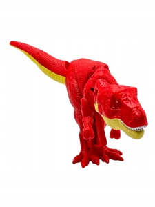Dinozaur Retractabil Care Scoate Sunete,rosu