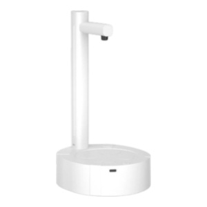 Dozator de apă pentru birou, pompă electrică, 7 moduri, reîncărcabil USB, alb - Img 1