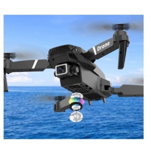 Drona quadcopter dual camera 1080p WIFI KBDFA E88  - Img 2