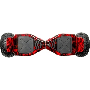 Hoverboard Hummer Extreme Red Waver,Scuter electric,roti 8.5 inch,telecomanda wireless,bluetooth,geanta de transport cadou,led-uri,lumini de zi/noapte,boxa incorporata,1000w - Img 3