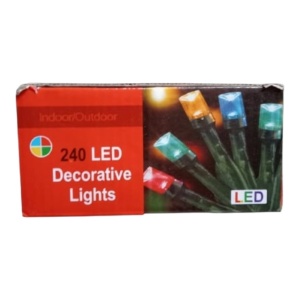Instalatie pom craciun 240 led multicolor - Img 3