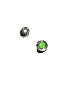 Intrerupătoare metalice cu buton de tip "push" (apăsare) , Verde - Img 2