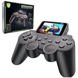Jucarie Consola Portabila 520 jocuri clasice integrate, model Retro S10 "Gamer Pro", 2-in-1 Gamepad & Player Digital, Ecran color, Suport AV Out si Baterie de Lunga Durata - Img 2