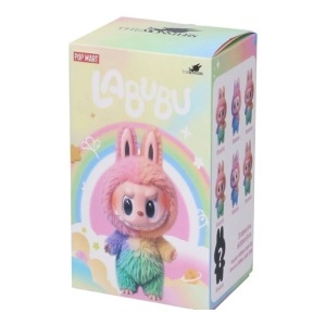 Jucarie de Plus Labubu Mystery, The Monsters - Pop Mart, 18cm, Seria Rainbow Generatia 4, Multicolor - Img 2