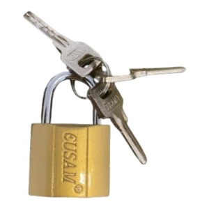 Lacat Gusam Top Security din otel 32mm cu 3 chei