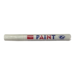 Marker vopsea 14x1.5x1.5cm, pentru desen si pictura,Alb
