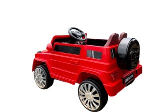 Mașină Electrică Pentru Copii AT 68 GIP, Mercedes G Class, Rosie, cu 2x Motoare, Baterie 12 V, Telecomandă, - Img 5