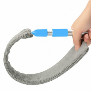 Mop flexibil Microfibra, ustensilă retractabilă pentru curățarea prafului în spațiile înguste - Img 4