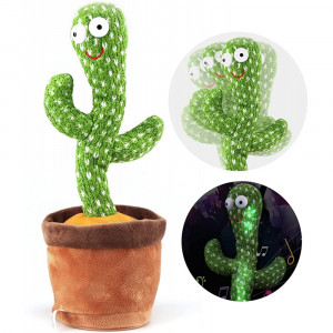 Oferta 2 Bucati x Jucărie Interactivă Pentru Copii, Cactus Dansator și Vorbitor - Img 5