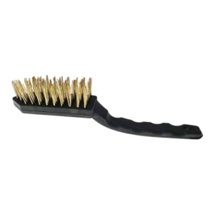Perie cu 5 randuri de sarma si maner din plastic negru 235mm - Img 2