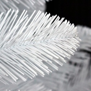Pin Artificial de Craciun, Alb, Pin Lucios, inaltime 40cm, suport inclus - Img 3