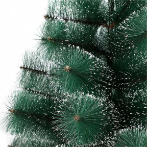 Pin Artificial Verde Lucios, 120cm, Varfuri Ninse, Brad Artificial Nins, Aspect Real - Img 4