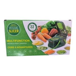 Razatoare Multifunctionala cu 22 de piese pentru legume si fructe - Img 2