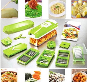 Razatoare Multifunctionala pentru taiat, feliat, maruntit legume si fructe - Img 3