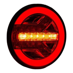 Set 2 bucati Lampi spate led , 12-24V, pozitie efect neon, semnalizare dinamica, 1019 - Img 3