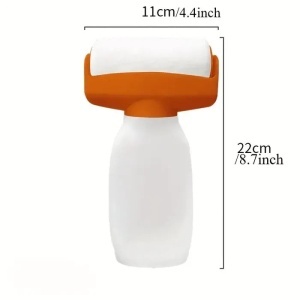 Set 2 Bucati Trafalet Multifunctional cu Rola si Rezervor Reutilizabil, Lavabila Alba Inclusa 500ml – Reparare si Curatare Rapida - Img 5