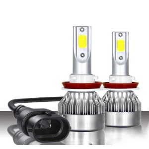 Set 2 LED-uri auto H8/H9/H11, 36W/3800 lumeni, 6000k, 12V, C6 - Img 2