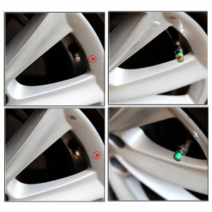 Set 4 Buc Capace Valva cu Indicator de Presiune Colorat, 2.5 Bar - Img 4