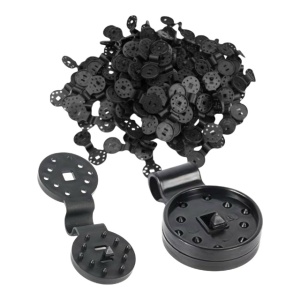 Set de 10 bucati Clipsuri/ Cleme Rotunde Pentru Prindere si Fixare Plasa Umbrire
