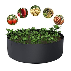Set de 2 bucati Ghiveci Mare, Sac de Gradinarit din Fetru, Reutilizabil Pentru Plantare si Crestere Plante - Img 5