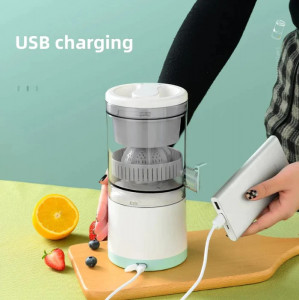 Storcator De Fructe Citrus Juicer, Storcator de Citrice Portabil Reincarcabil cu USB - Stoarcere Ușoară - Img 3