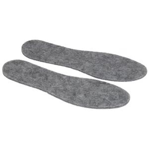 Talpi interioare din fetru / pasla , 5 perechi, Absorbtie socuri, Proprietati de incalzire, Flexibil, Adaptabil la picioare, Marimea 45, Gri - Img 2