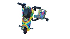 Tricicletă Electrică Copii cu Drift 360° – 350W, 36V, Bluetooth + Difuzor, Lumini LED, 20 km/h, Multicolor - Img 3