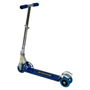 Trotineta Albastra pentru copii, greutate maxima 40kg