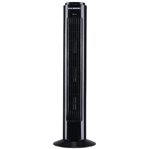 Ventilator Turn Hausberg HB-5950NG, 60 W, 3 Moduri De Functionare, Temporizator Oprire, 3 Trepte, Negru