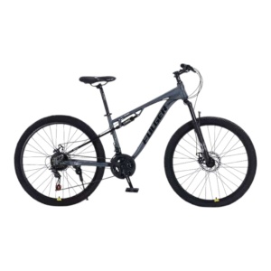 Bicicleta CARAIMAN 24 S 601, Gri , cu Suspensii si Multiple viteze