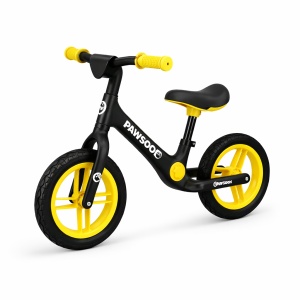 Bicicleta Echilibru Balance fara pedale Copii PAWSOON, Negru 12 inch - Img 2