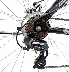 Bicicleta TG 27.5″, B2751, Albastru, BR Target, Cadru Otel 17, Frana pe Disc, Schimbatoare Secventiale, 21 Viteze - Img 4