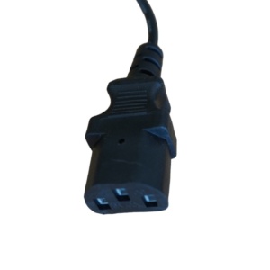 Cablu de alimentare standard, cu un conector de tip europlug la un capăt și un conector cu 2 pini la celălalt - Img 3