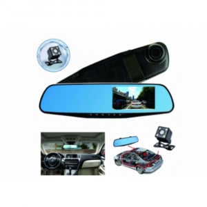 Camera Auto DVR Camcorder FHD 1080P tip Oglinda retrovizoare cu camera fata-spate - Img 1