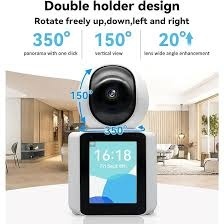 Camera de supraveghere de interior inteligenta cu apeluri video bidirectionale, Ecran HD de 2,8 inchi, Full HD 1080P - Img 3