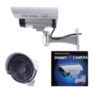 Camera Falsa Dummy de supraveghere cu LED IR Rosu - Img 2