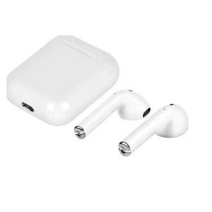 Casti Wireless i12 TWS, earbuds, bluetooth 5.0, Alb - Img 3