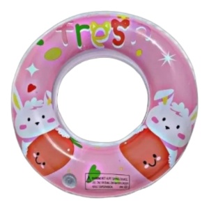 Colac gonflabil rotund cu imprimeu, 70 cm, pentru copii