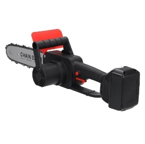 Drujba Motofierastrau cu lant 10 inch, cu 2Lame, 2Lanturi si 2Acumulatori - Img 3