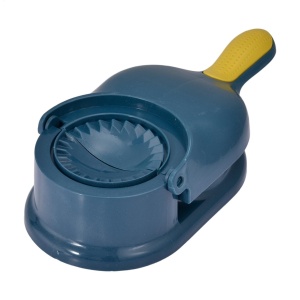 Forma manuala pentru coltunasi, albastru, 2 in 1, 20x10cm