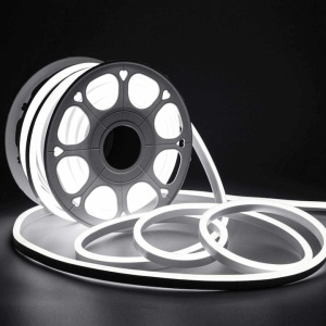 Furtun LED Neon Flex 220V, 100M, Lumina Alb Rece 6000K - Img 4