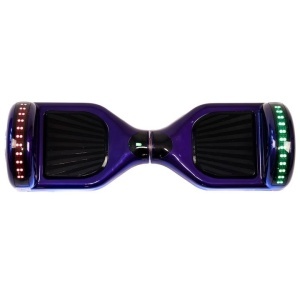 HoverBoard 6,5 Inch Albastru, Roti 6,5 inch, Bluetooth, LED-uri - Img 2