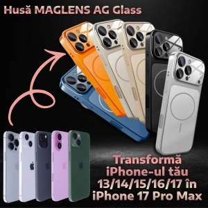 Husa MagLens pentru IP 16 PROMAX, SlimCase, GlassGuard - Img 7
