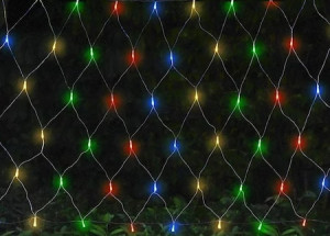 Instalatie 7037C - Instalatie Plasa Multicolora, 1.5m x 1.5m, Interconectabil, Multiple Jocuri de Lumini - Img 5