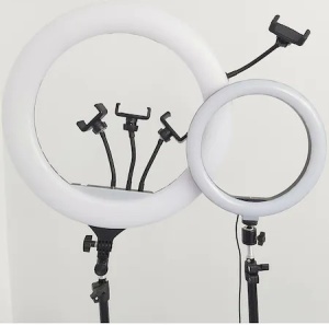Lampa Circulara LJJ-26, Ring Light , 10inch, LED, , 9 Trepte Reglaj, Multicolor - Img 3