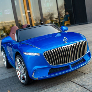 Masinuta Electrica AT 8899, 12V, Mercedes Maybach Albastra - Img 2