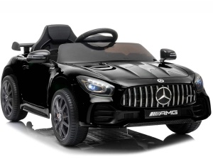 Masinuta electrica pentru copii, Mercedes Benz-AMG-GT-R , NEGRU - Img 7