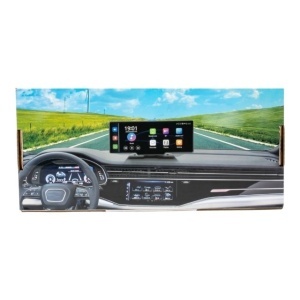 Navigatie Auto, Afișaj portabil wireless CarPlay pentru mașină, negru - Img 3